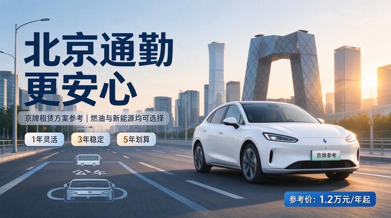 2026年北京京牌租赁价格表参考